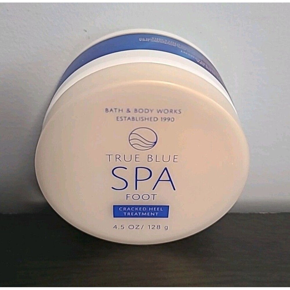 Bath & Body Works True Blue Spa CRACKED HEEL TREATMENT 4.5 oz NEW